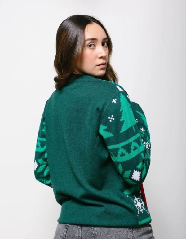 Ugly Sweater Peanuts Snoopy & Woodstock Chamarra Roja