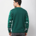 Ugly Sweater Peanuts Snoopy & Woodstock Chamarra Roja