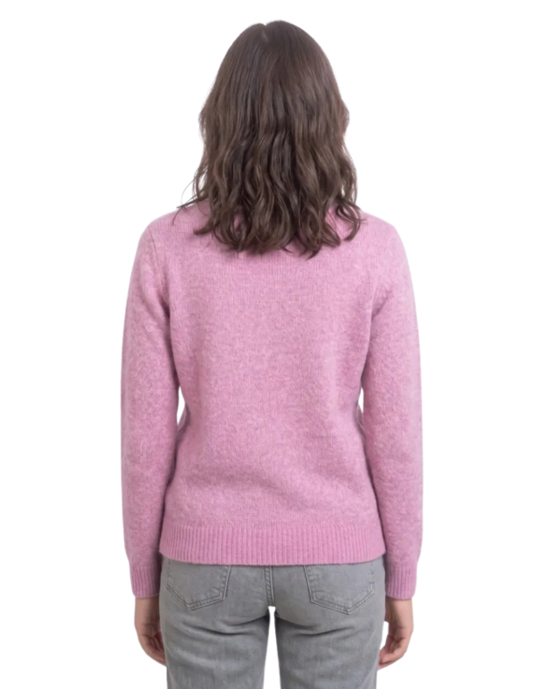 Ugly Sweater Navidad Holly Jolly Rosa