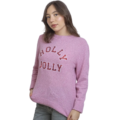 Ugly Sweater Navidad Holly Jolly Rosa