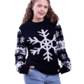 Ugly Sweater Navidad Copos De Nieve