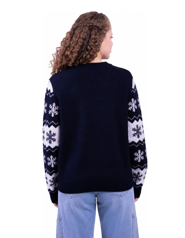 Ugly Sweater Navidad Copos De Nieve