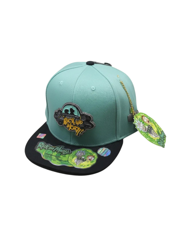 Gorra Plana Rick And Morty