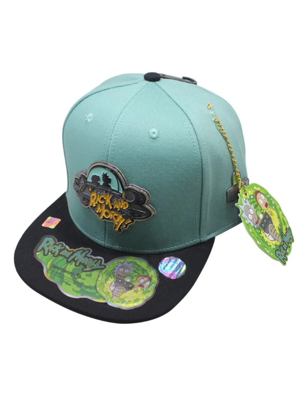 Gorra Plana Rick And Morty