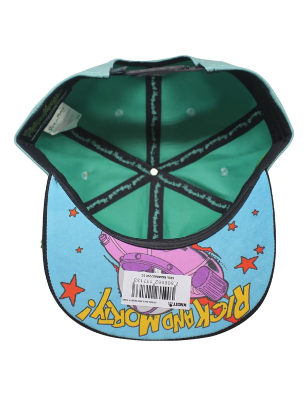 Gorra Plana Rick And Morty