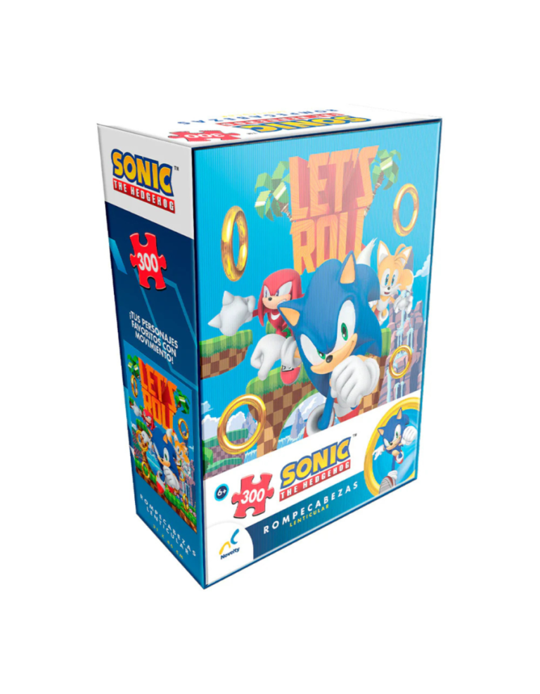 Rompecabezas Sonic Lenticular 300 Piezas