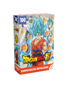 Rompecabezas Metalizado Dragon Ball Super 100 Piezas