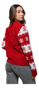 Ugly Sweater Navidad Copos De Nieve