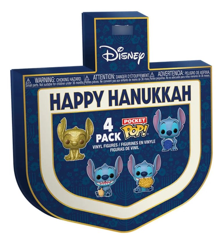 Funko Pop Pocket Happy Hanukkah Stitch 4-pack