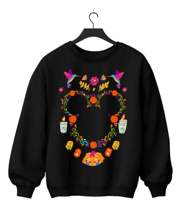 Pullover Máscara De Látex Mickey Día De Muertos Mujer
