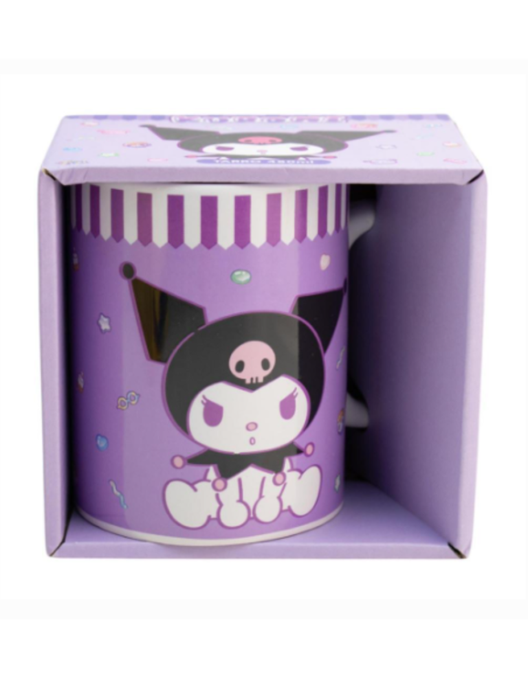 Taza Fun Kids Sanrio Kuromi 480 Ml