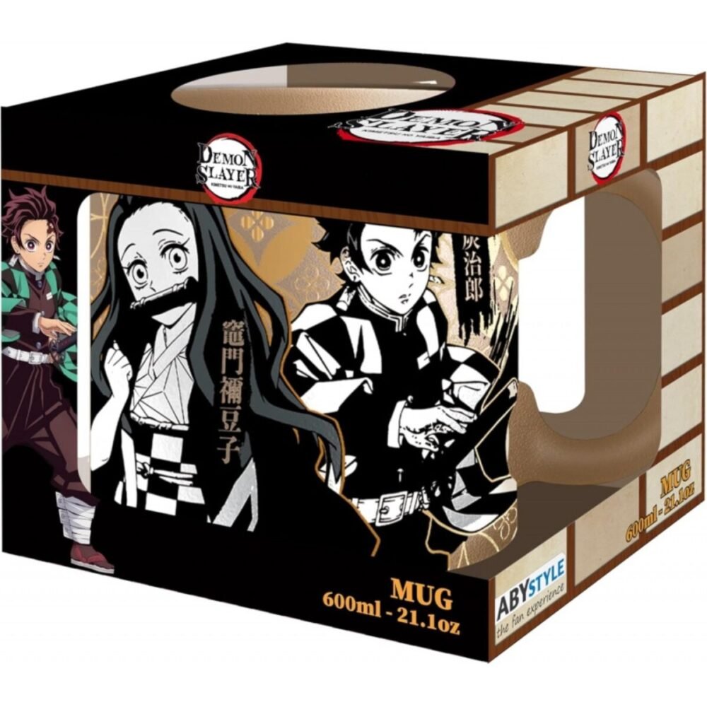 Abystyle Taza De Ceramica: Demon Slayer - Group 600 Ml